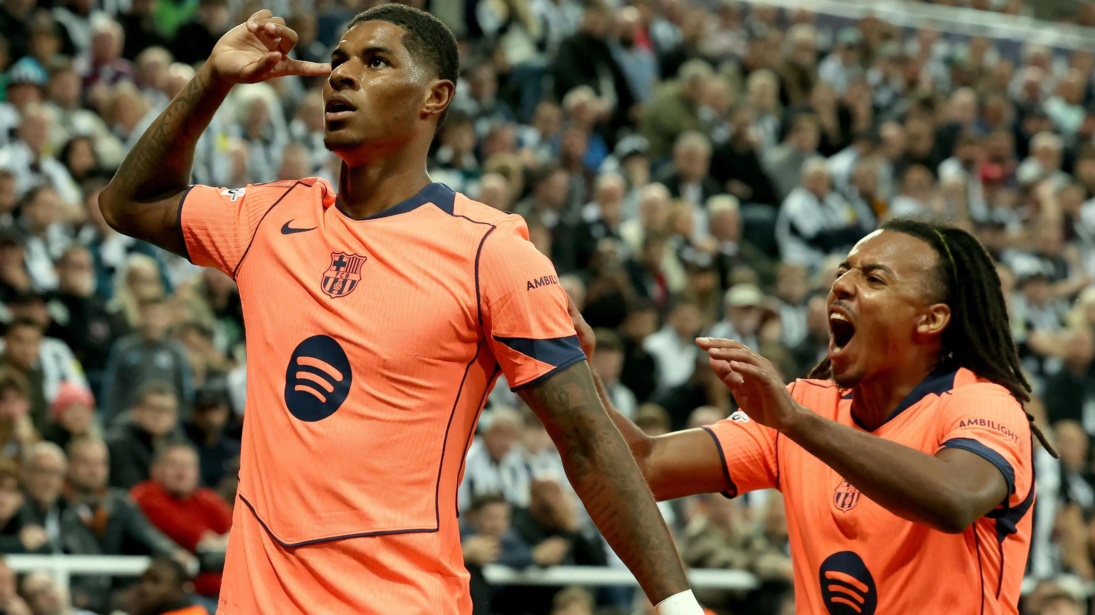 Is the forward heading toward a comeback at Barcelona following his brace against Newcastle?